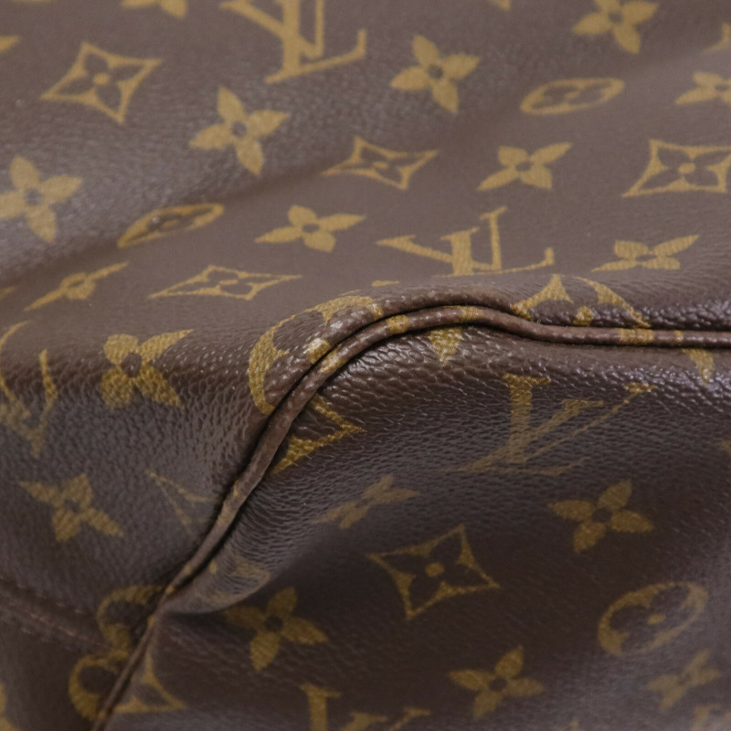 LOUIS VUITTON Monogram Neverfull GM金扣手挽袋-5