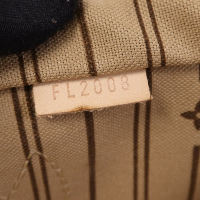 LOUIS VUITTON Monogram Neverfull GM金扣手挽袋-12