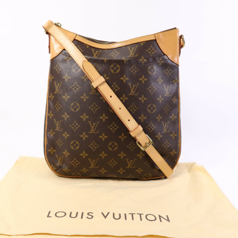 LOUIS VUITTON Monogram Odeon PM金扣肩背袋-7