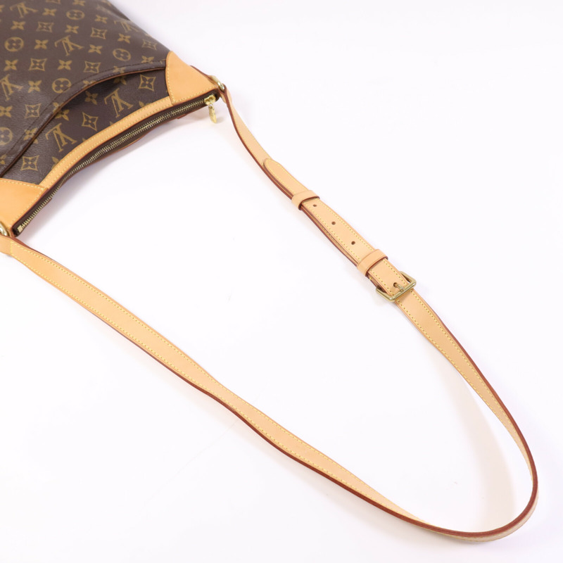 LOUIS VUITTON Monogram Odeon PM金扣肩背袋-12