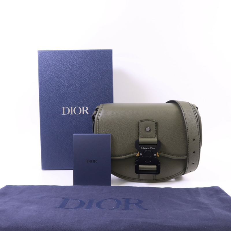 Dior 牛皮皮革Mini Gallop肩背袋-15