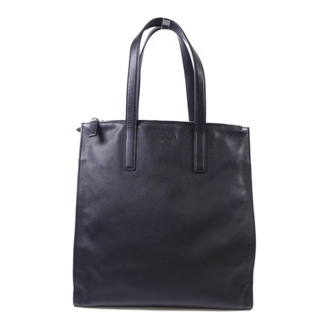 PRADA Saffiano皮革Tote Bag銀扣手挽袋