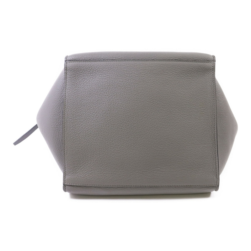 CELINE 牛皮皮革Small Big Bag銀扣手挽肩背兩用袋-3