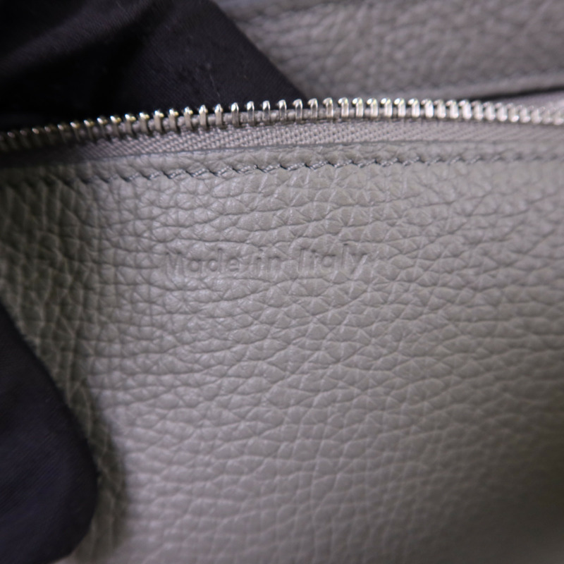 CELINE 牛皮皮革Small Big Bag銀扣手挽肩背兩用袋-7