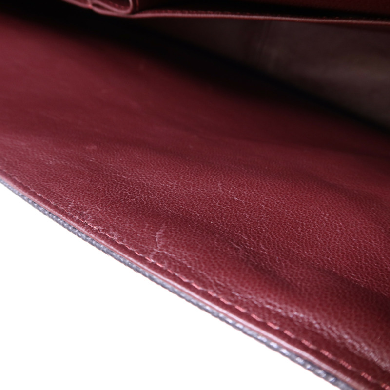 CHANEL 牛皮皮革Maxi Classic銀扣鏈帶肩背袋-18