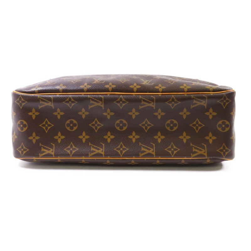 LOUIS VUITTON Monogram Cite GM金扣肩背袋棕色-3