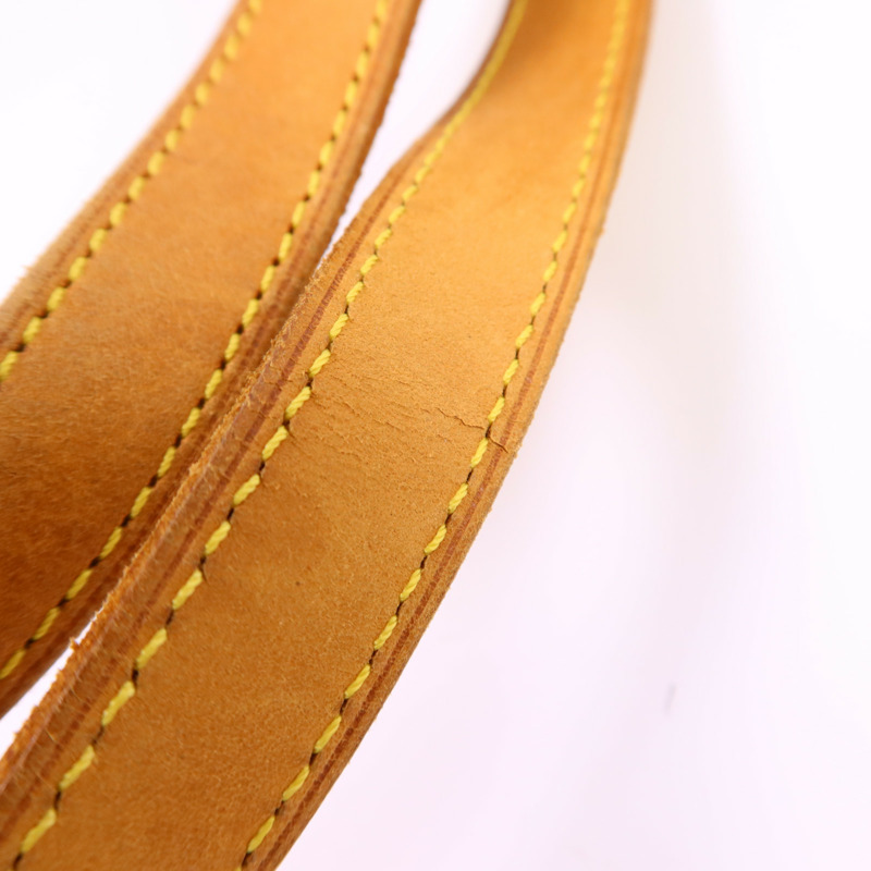 LOUIS VUITTON Monogram Cite GM金扣肩背袋棕色-20