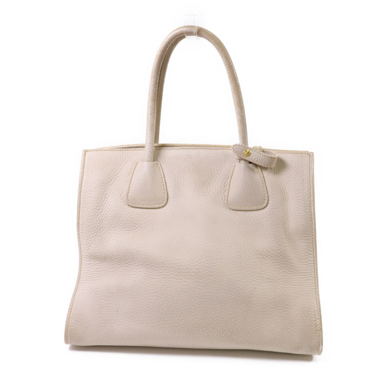 PRADA 牛皮皮革2 Way Shoulder Bag金扣手挽肩背兩用袋-1