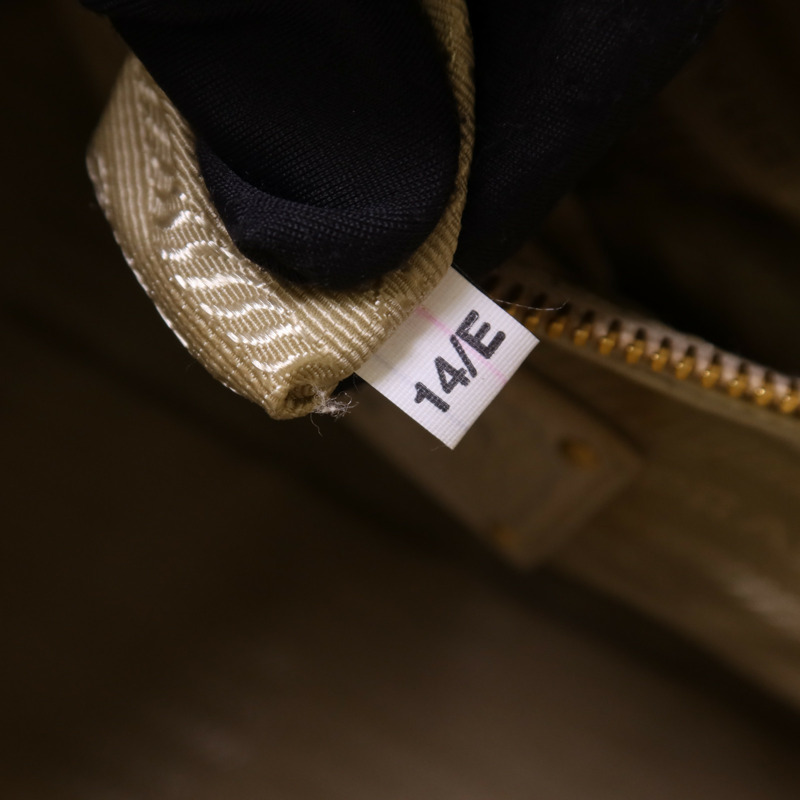 PRADA 牛皮皮革2 Way Shoulder Bag金扣手挽肩背兩用袋-7