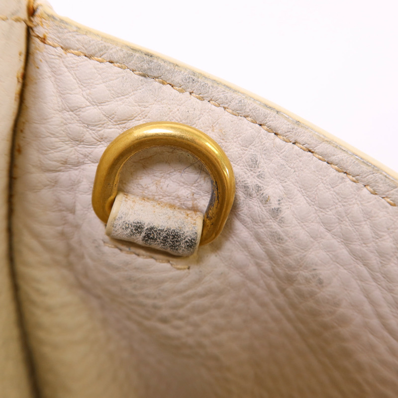 PRADA 牛皮皮革2 Way Shoulder Bag金扣手挽肩背兩用袋-11