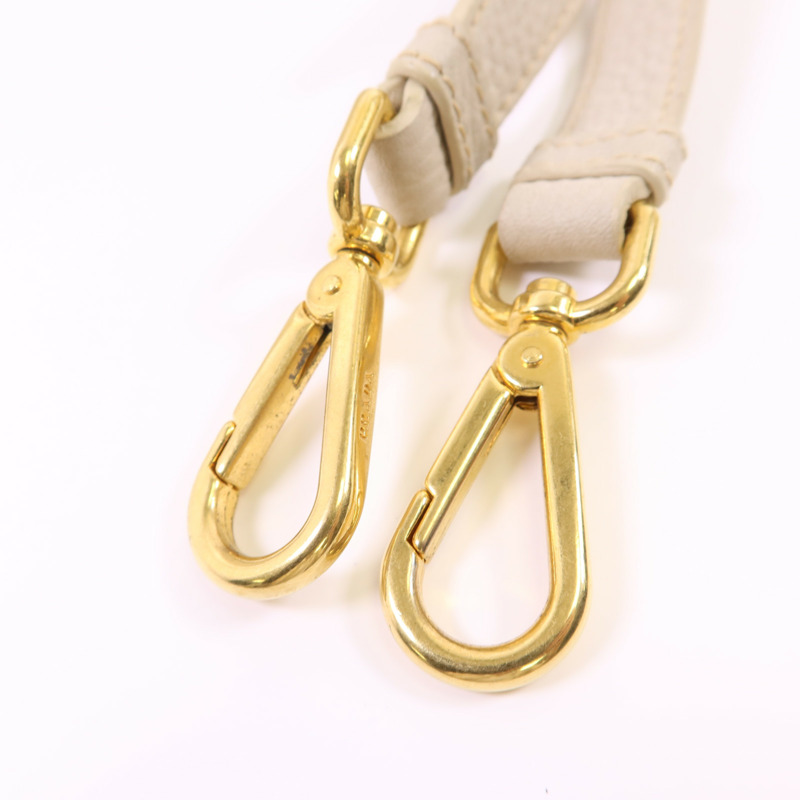 PRADA 牛皮皮革2 Way Shoulder Bag金扣手挽肩背兩用袋-12