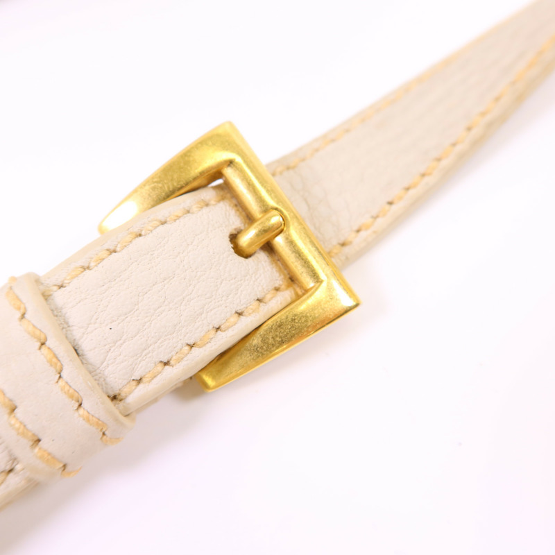 PRADA 牛皮皮革2 Way Shoulder Bag金扣手挽肩背兩用袋-13