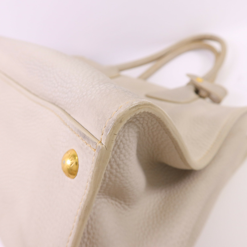 PRADA 牛皮皮革2 Way Shoulder Bag金扣手挽肩背兩用袋-16