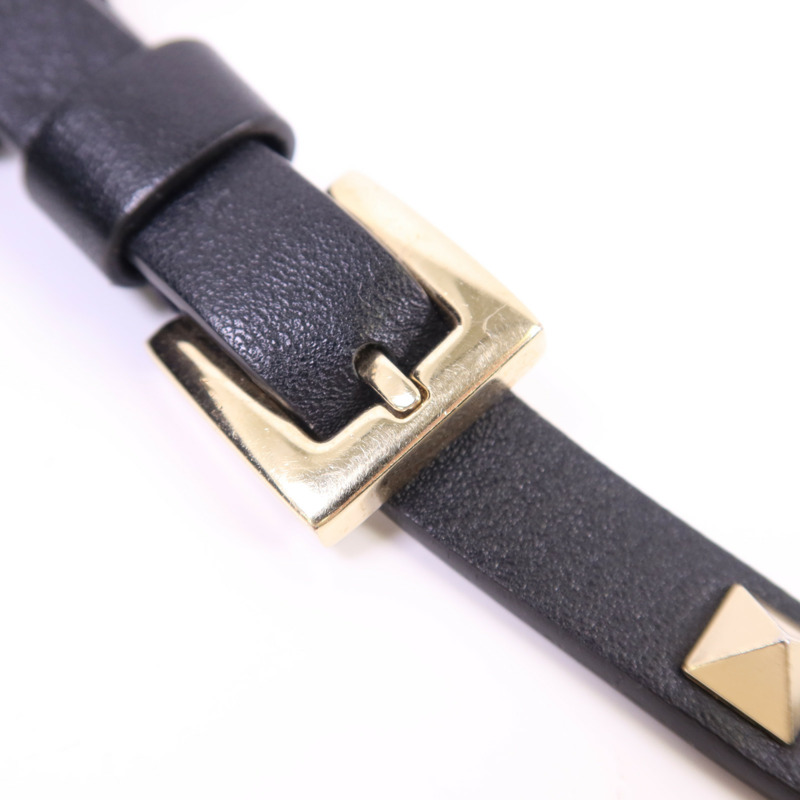 Valentino 牛皮皮革Rockstud Crossbody金扣肩背袋-8