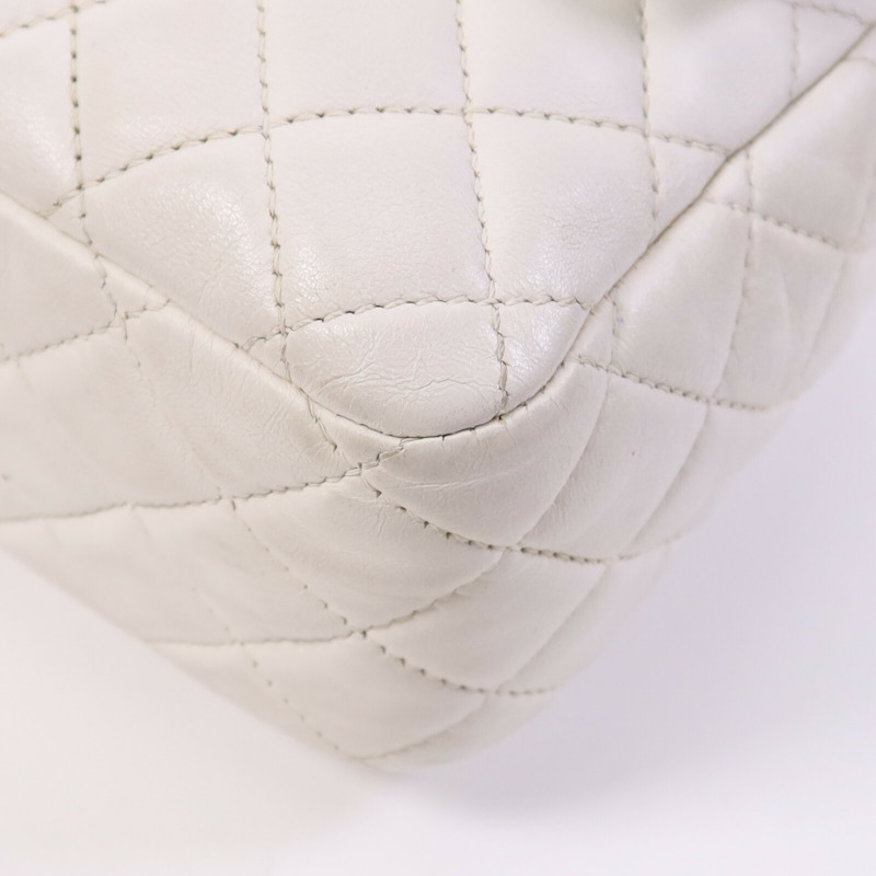 CHANEL 羊皮皮革Classique Valentine金扣鏈帶肩背袋-9