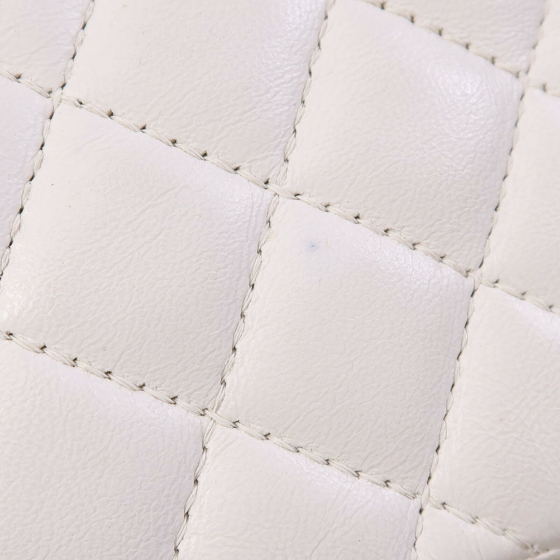 CHANEL 羊皮皮革Classique Valentine金扣鏈帶肩背袋-15