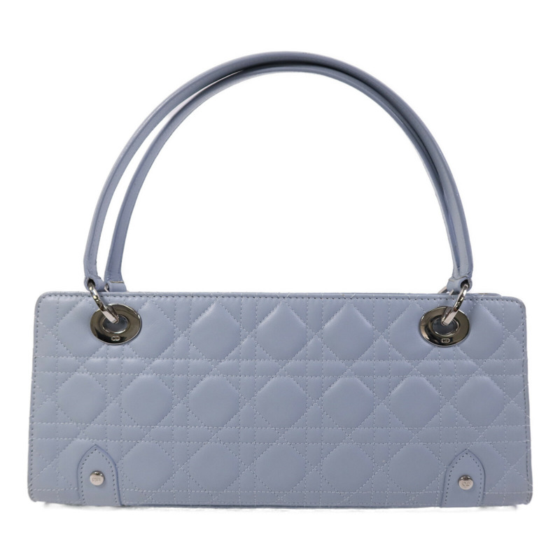 Dior 牛皮皮革Lady D-Joy銀扣肩背袋-1