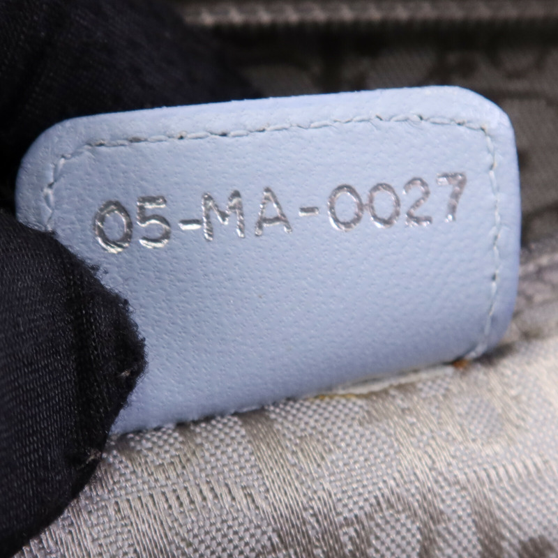 Dior 牛皮皮革Lady D-Joy銀扣肩背袋-15