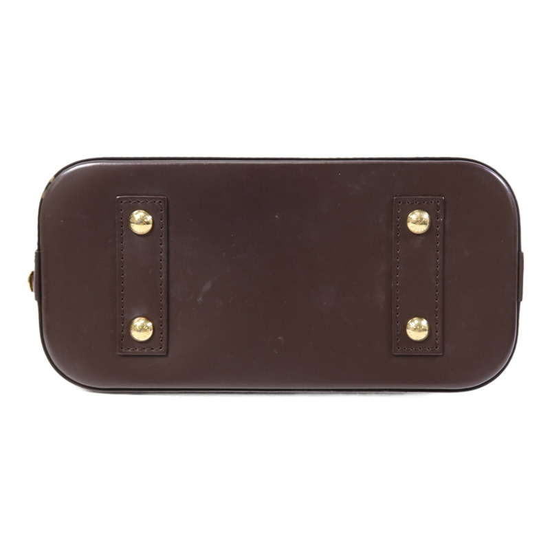 LOUIS VUITTON Damier Alma BB金扣手挽肩背兩用袋-3