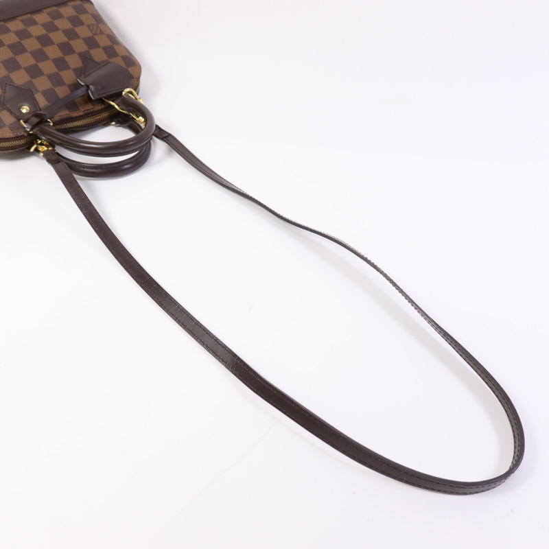 LOUIS VUITTON Damier Alma BB金扣手挽肩背兩用袋-8