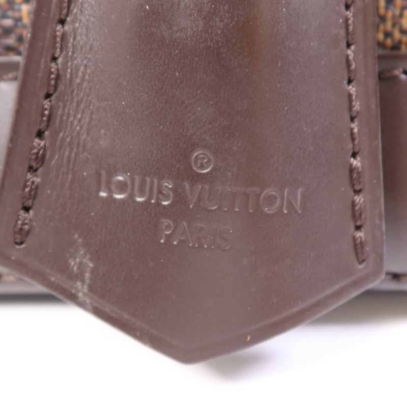 LOUIS VUITTON Damier Alma BB金扣手挽肩背兩用袋-13