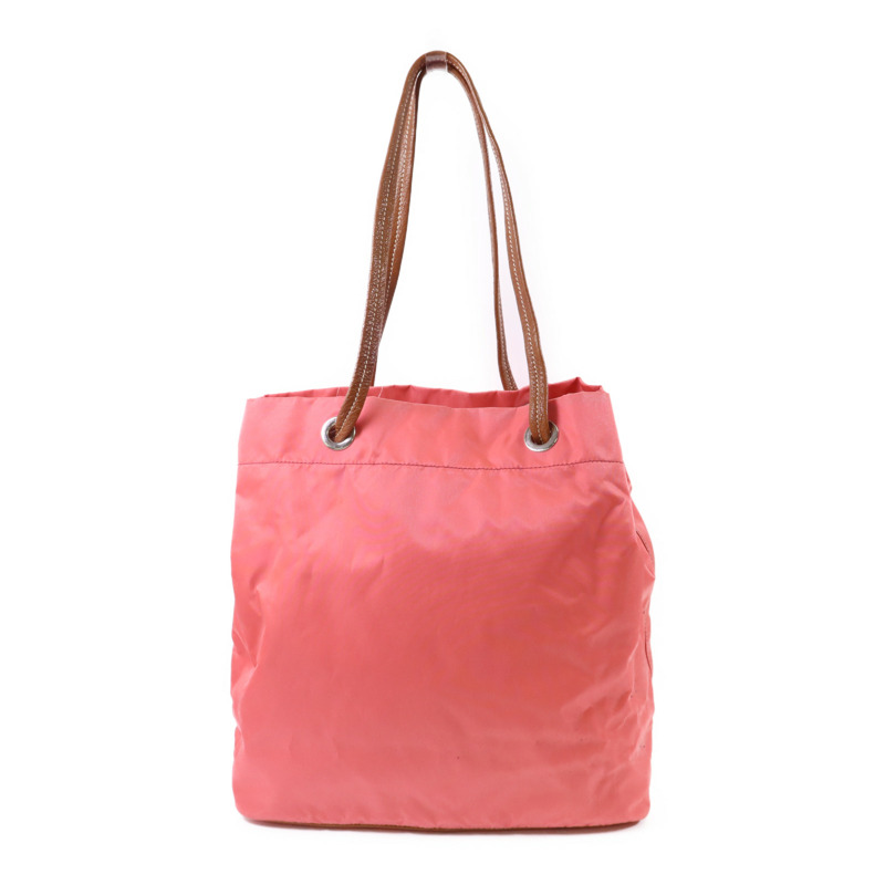 PRADA 尼龍Tessuto Shopping Tote Bag銀扣手挽袋-1