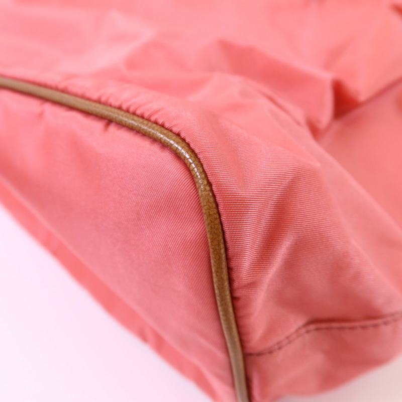 PRADA 尼龍Tessuto Shopping Tote Bag銀扣手挽袋-13