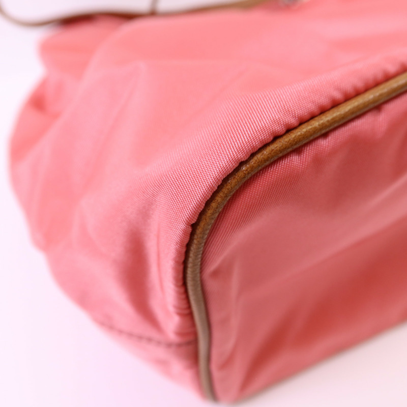 PRADA 尼龍Tessuto Shopping Tote Bag銀扣手挽袋-14