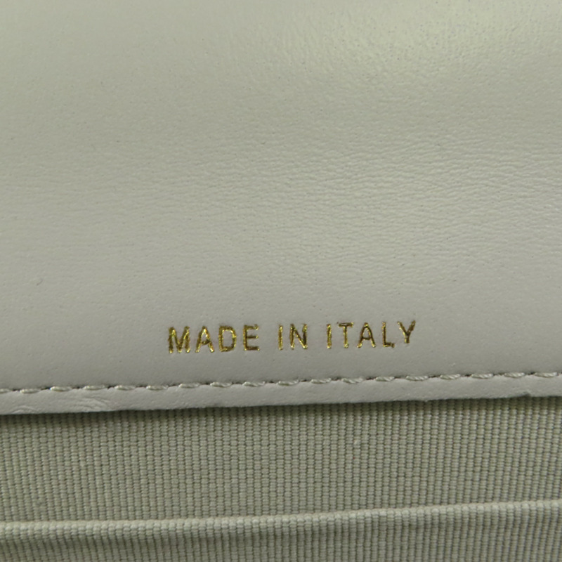 CHANEL 羊皮皮革Chain Shoulder金扣手挽肩背兩用袋-9