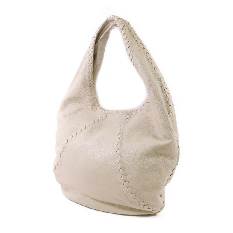 BOTTEGA VENETA 皮革Baseball Hobo Bag肩背袋-2