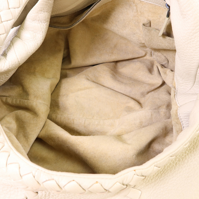 BOTTEGA VENETA 皮革Baseball Hobo Bag肩背袋-5