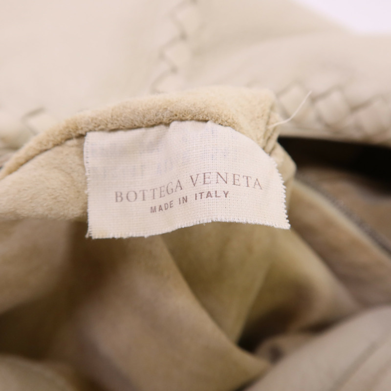 BOTTEGA VENETA 皮革Baseball Hobo Bag肩背袋-7