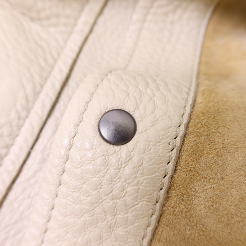 BOTTEGA VENETA 皮革Baseball Hobo Bag肩背袋-9