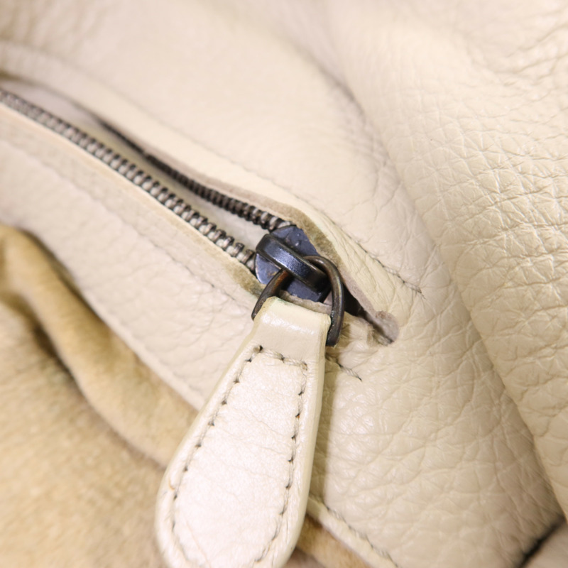 BOTTEGA VENETA 皮革Baseball Hobo Bag肩背袋-10