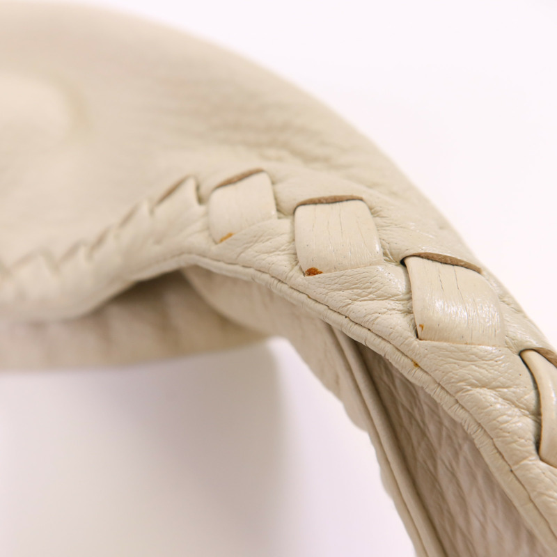 BOTTEGA VENETA 皮革Baseball Hobo Bag肩背袋-19