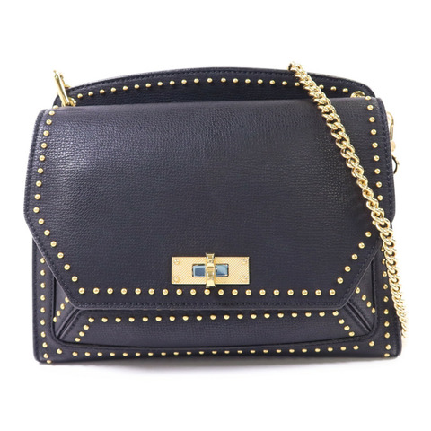 BALLY 牛皮皮革Suzy Medium金扣鏈帶肩背袋