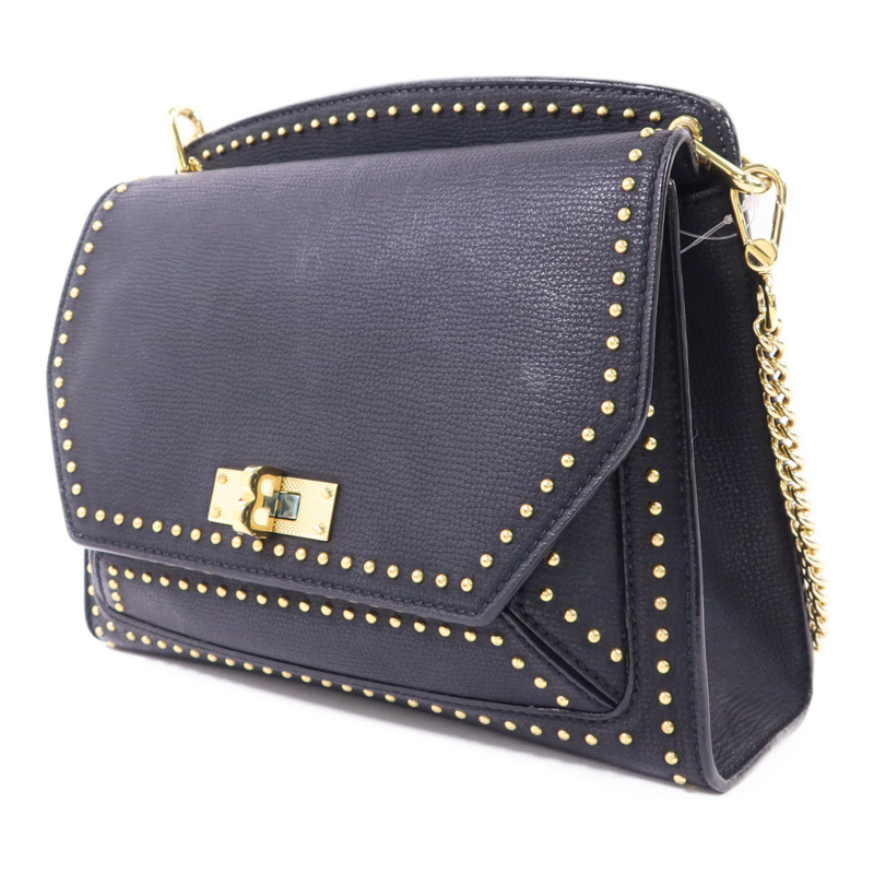 BALLY 牛皮皮革Suzy Medium金扣鏈帶肩背袋-2