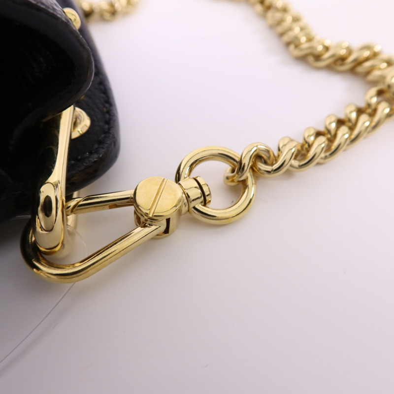 BALLY 牛皮皮革Suzy Medium金扣鏈帶肩背袋-7