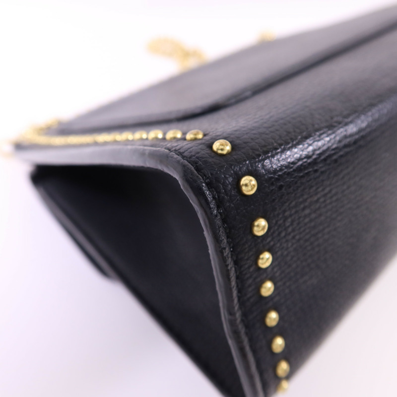 BALLY 牛皮皮革Suzy Medium金扣鏈帶肩背袋-12