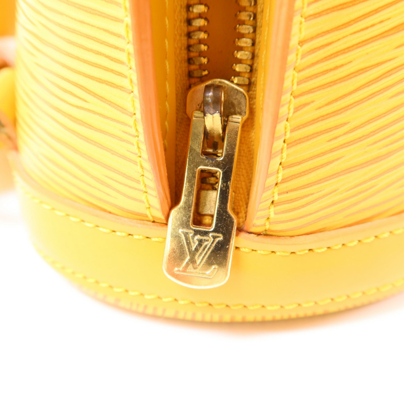 LOUIS VUITTON Epi Gobelins Backpack金扣背包-8