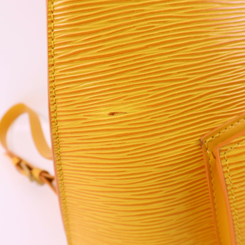 LOUIS VUITTON Epi Gobelins Backpack金扣背包-18