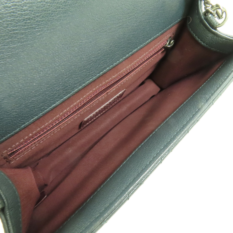 CHANEL 牛皮皮革Chain Shoulder Bag手挽肩背兩用袋-4