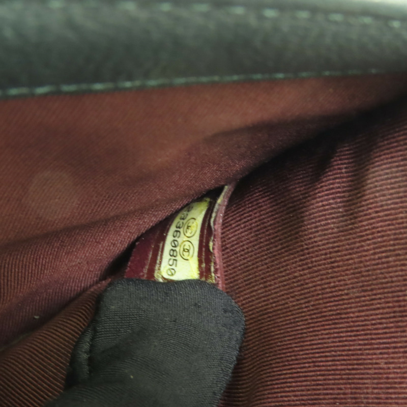 CHANEL 牛皮皮革Chain Shoulder Bag手挽肩背兩用袋-10