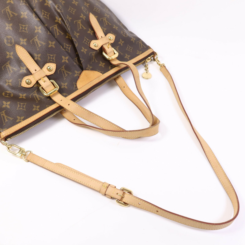 LOUIS VUITTON Monogram Palermo GM金扣手挽肩背兩用袋-8