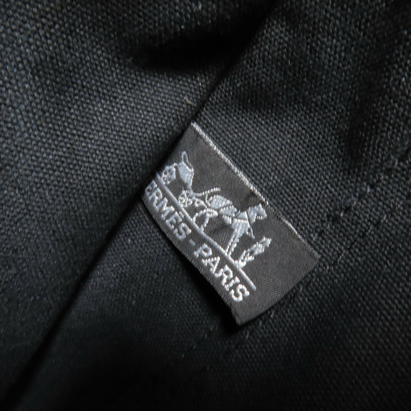 HERMES 帆布Fourre Tout Tote PM銀扣手挽袋-7