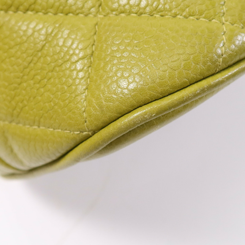 CHANEL 牛皮皮革Shoulder Bag金扣鏈帶肩背袋-11