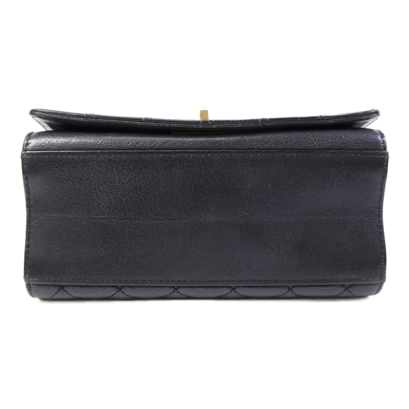 CHANEL 牛皮皮革Rita Top Handle Flap金扣鏈帶肩背袋-3