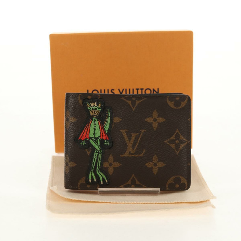【日本直送】路易威登 Monogram LV Friends Multiple Slender NM 雙折錢包 正品 154949M-11