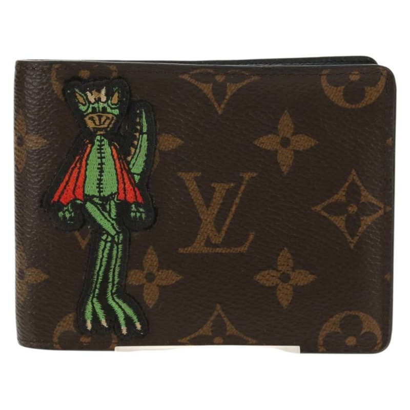 【日本直送】路易威登 Monogram LV Friends Multiple Slender NM 雙折錢包 正品 154949M-12