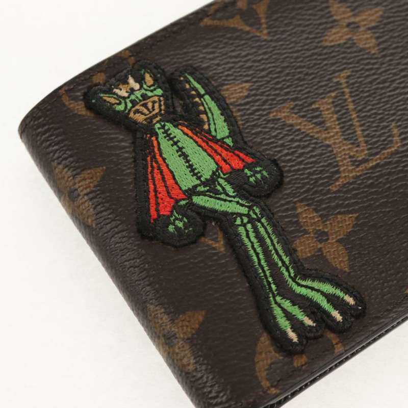 【日本直送】路易威登 Monogram LV Friends Multiple Slender NM 雙折錢包 正品 154949M-16